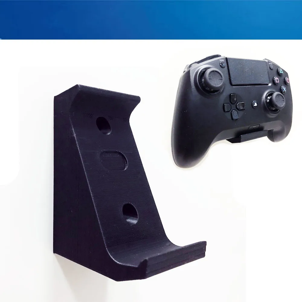 Монтиране на стена Дръжка, Поставка за PS4 Razer Raiju Игри Геймпад Контролер Bluetooth Безжични Аксесоари Безплатни Винтове 3D Печат PLA