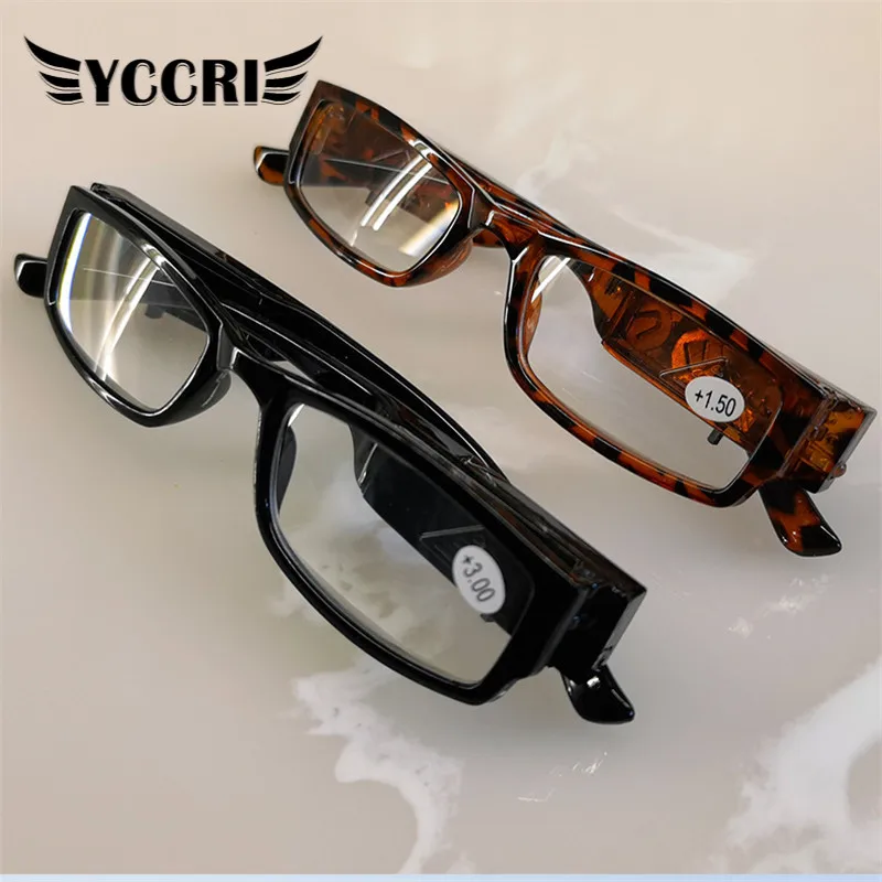 2022 Модни Многоинтенсивные led Очила За Четене с Диоптрийным увеличително стъкло, led нощни очила За Четене, Дамски очила за четене